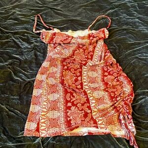 Women’s Red Bandana Dress
